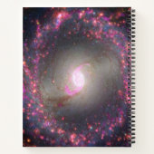 Carnet Galaxie Spirale Ngc 3351. (Dos)