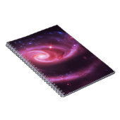 Carnet Galaxies Rose Pâle (Côté Droit)