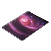 Carnet Galaxies Rose Pâle (Côté gauche)