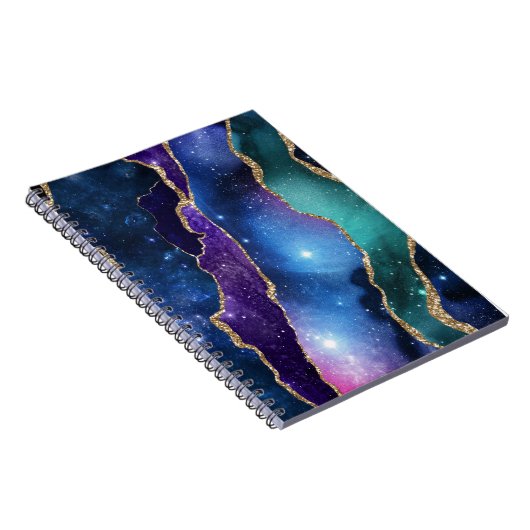 Carnet Galaxy Agate Series Design (Côté Droit)