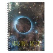 Carnet Galaxy Nebula Planet Hubble Télescope Photographie (Devant)