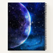 Carnet Galaxy, Universe, Stars, Outer Space Gift Pattern (Dos)