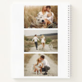 Carnet Galerie Botanique Monogramme de 4 Photos (Dos)