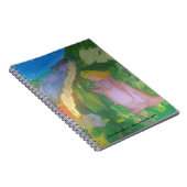 Carnet Galerie de Smeraldo " Madame dans le jardin " (Côté Droit)