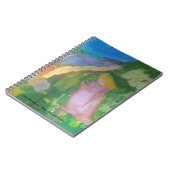 Carnet Galerie de Smeraldo " Madame dans le jardin " (Côté gauche)