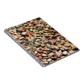 Carnet Galets roches texture colorée (Côté Droit)