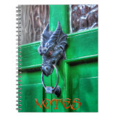 Carnet Gallois Cast Dragon Head-knocker (Devant)