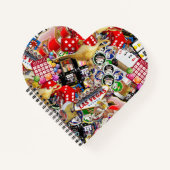 Carnet Gamblers Delight - Las Vegas Icons Collage (Devant)