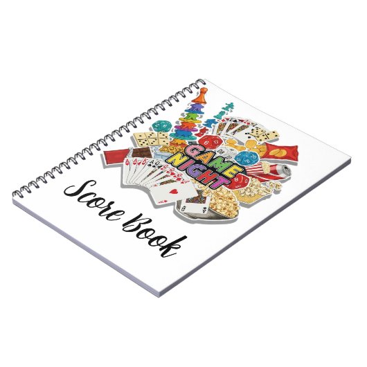 Carnet Game Night score (Côté gauche)