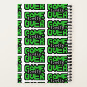 Carnet Game Over, Level Up : Aventure rétro en pixels (Verso)