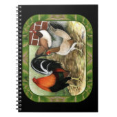 Carnet Gamefowl à la ferme (Devant)