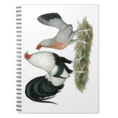 Carnet Gamefowl argenté (Devant)