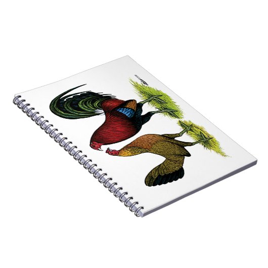 Carnet Gamefowl Pair (Côté Droit)