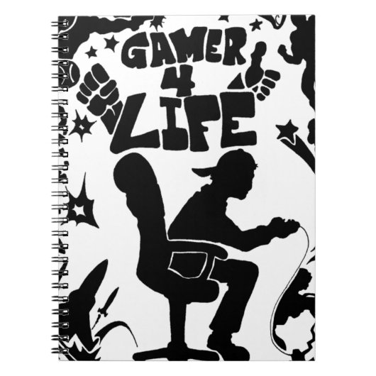 Carnet Gamer 4 Life (Devant)