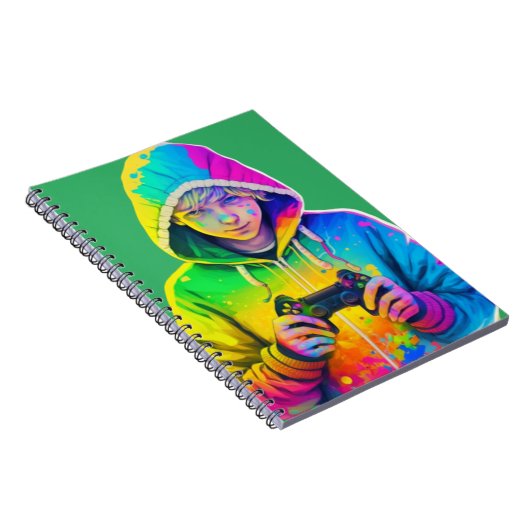 Carnet Gamer Boy (Côté Droit)