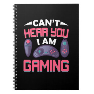 Carnet Gamer Cadeau Je Joue