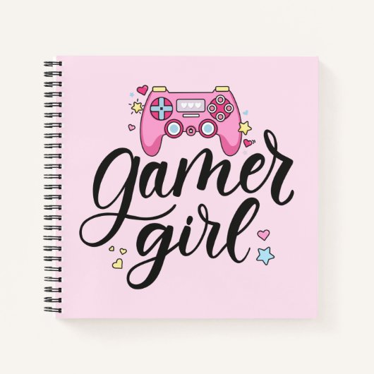 Carnet Gamer fille (Devant)