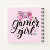 Carnet Gamer fille (Dos)