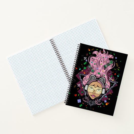 Carnet Gamer fille (Intérieur)