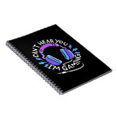 Carnet Gamer Je Joue (Côté Droit)