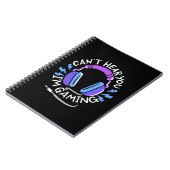 Carnet Gamer Je Joue (Côté gauche)