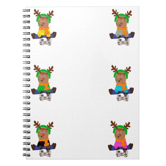 Carnet Gamer Reindeer (Devant)