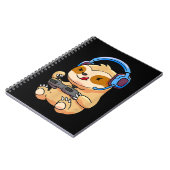 Carnet Gamer Sloth Jeu Machines à Sous Jeu Vidéo Jeu cade (Côté gauche)