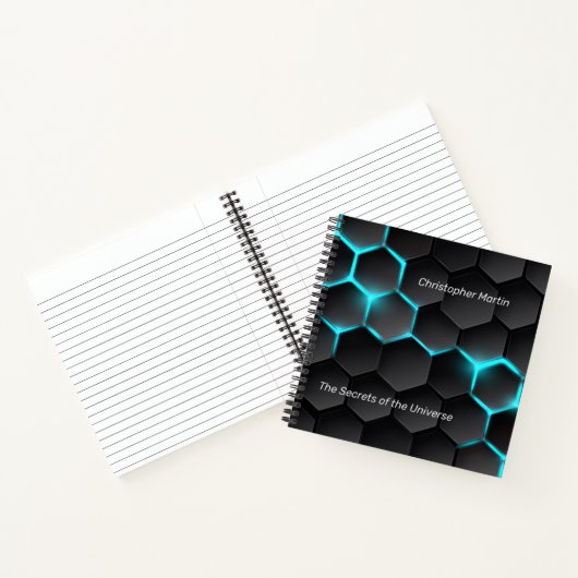 Carnet Gamer Tech DM Secrets personnalisés (Intérieur)