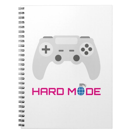 Carnet Gaming Controller Hard Mode (Devant)