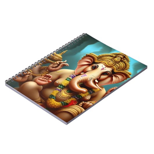 Carnet Ganesh prend un selfie (Côté gauche)