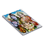Carnet Ganesh, Shiva et Parvati, seigneur Ganesha, Durga (Côté Droit)