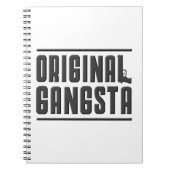 Carnet Gangsta original (Devant)