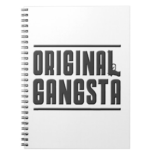 Carnet Gangsta original (Devant)