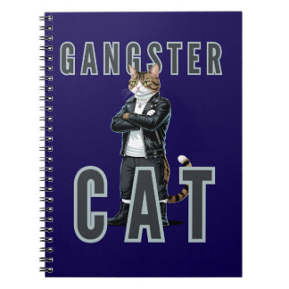 Carnet Gangster Cat Bad Boy