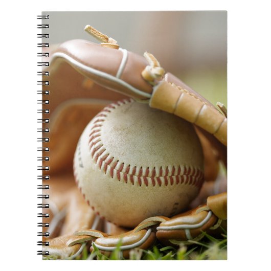 Carnet Gant et boule de base-ball (Devant)