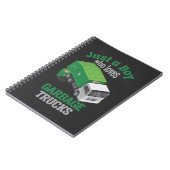 Carnet Garbage Truck loving Boy Toddler Cool Recycling (Côté gauche)