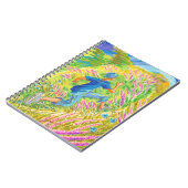 Carnet Garçon dans le champ de lavande (Côté gauche)