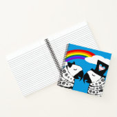 Carnet Garçon de perroquet transgenre avec une amie (Intérieur)