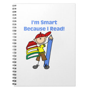 Carnet Garçon Smart puisque j'ai lu
