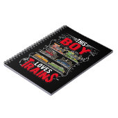 Carnet Garçon Train Enfants Locomotive (Côté gauche)