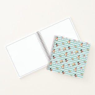 Carnet Garçons Gymnastique Anneaux Parallel Bars Pommel H