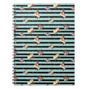 Carnet Garçons Gymnastique Anneaux Parallel Bars Pommel H