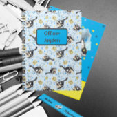 Carnet Garçons Mignons Hélicoptère de Police Imprimé