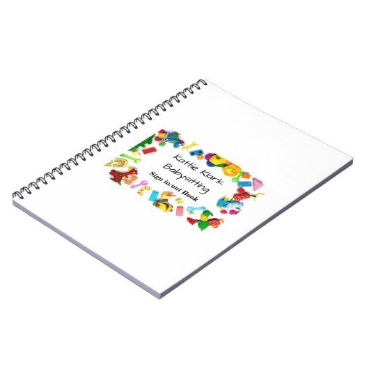 Carnet Garde d'enfants simple (Côté gauche)