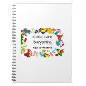 Carnet Garde d'enfants simple (Devant)