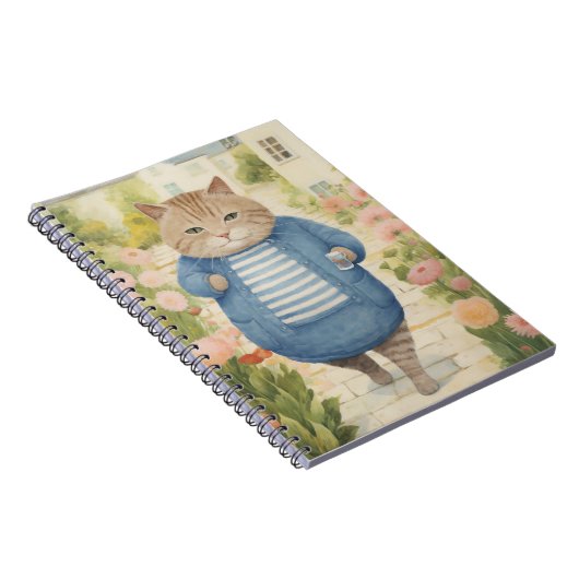 Carnet Garden Cat (Côté Droit)