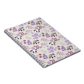 Carnet Garden Party Pandas - 1000Pandas par Amanda Roos (Côté Droit)