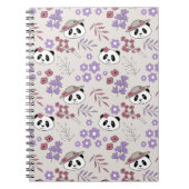 Carnet Garden Party Pandas - 1000Pandas par Amanda Roos (Devant)