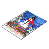 Carnet Garden Snowman (Côté gauche)