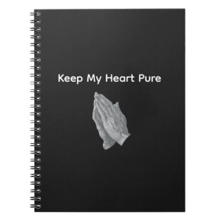 Carnet Garder mon cœur pur